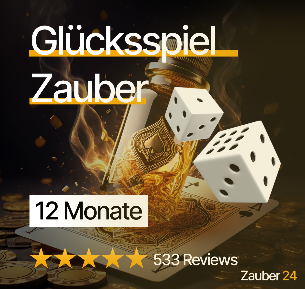 Lotterie- und Glücksspiel-Zauber